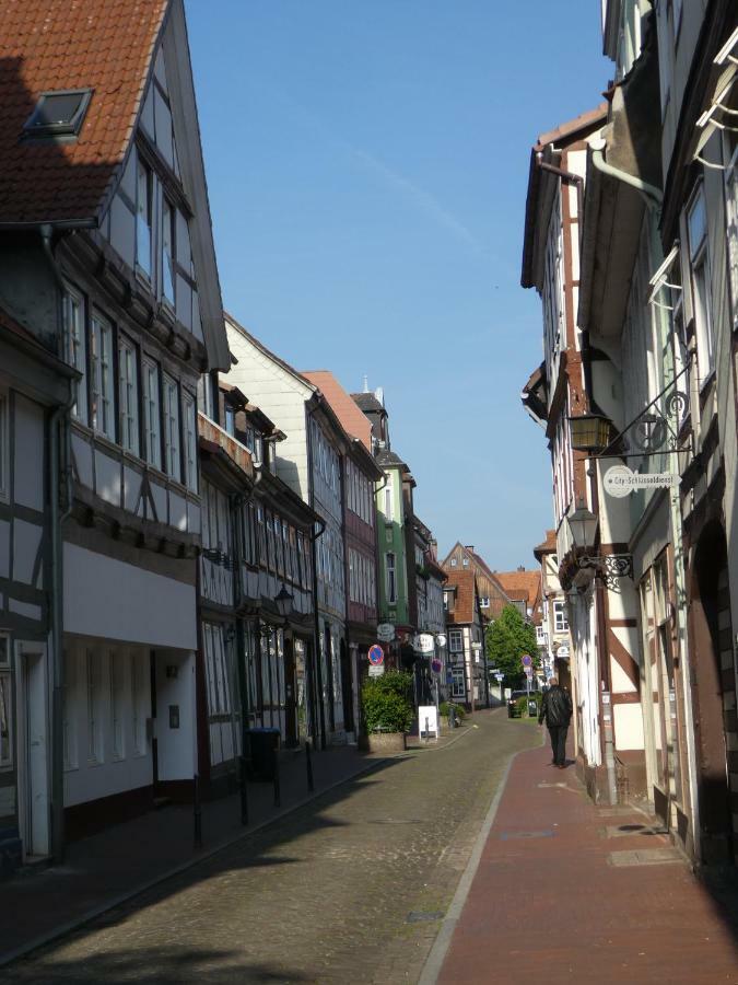 Ferienwohnung Janus Altstadt-Hameln Haus 2 Inklusive Parkplatz - Mit Und Ohne Terrasse Oder Loggia Hamelin Esterno foto